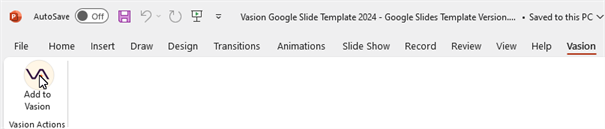 Select the Add to Vasion button. Select the Add to Vasion button.